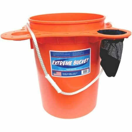 KEEN 5.5 gal Extreme Plastic Bucket - Orange KE3739240
